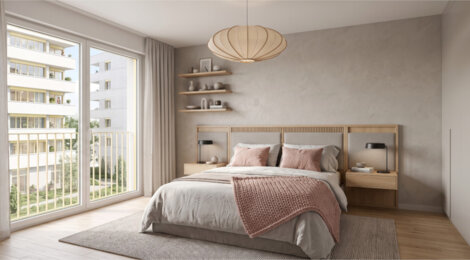 Programme immobilier neuf LUMEA - Mérignac : appartements neufs du 2 au 5 pièces en quartier Marne Quatre Chemins (33700) - Référence : 15046