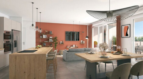 Programme immobilier neuf Lucci - Mérignac : appartements neufs du studio au 4 pièces au pied du tram (33700) - Référence : 15045