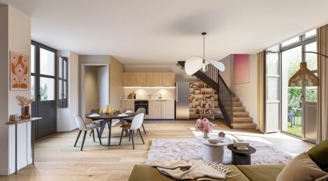 Programme immobilier neuf CHATEAU BON AIR - Mérignac : appartements neufs studio–T3 en Château rénové près de Mérignac Soleil (33700) - Référence : 9242
