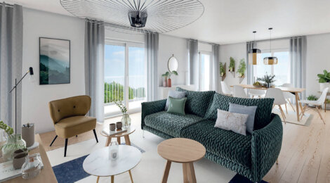Programme immobilier neuf EUPHORBIA - Mérignac en plein au cœur du Parc Mirepin (33700) - Référence : 15049
