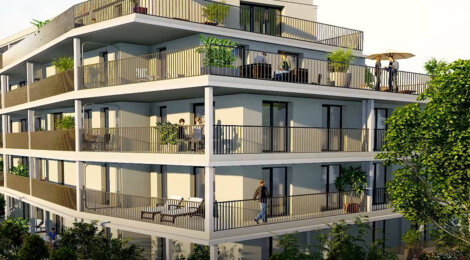 Programme immobilier neuf EUPHORBIA - Mérignac en plein au cœur du Parc Mirepin (33700) - Référence : 15049