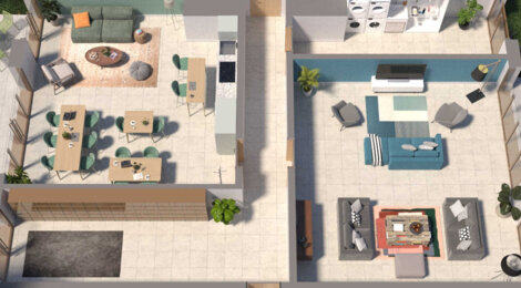 Programme immobilier neuf My Work Bordeaux Mérignac - Mérignac logements étudiants à 9 min de l’INSPÉ (33700) - Référence : 18484