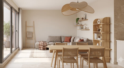 Programme immobilier neuf Bloom Parc - MÉRIGNAC (33) - Maisons - Mérignac : Maisons duplex T3–T5 avec jardins, verger commun et proximité commerces dans le quartier Capeyron (33700) - Référence : 14470