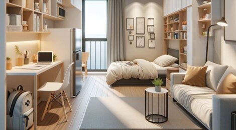 Programme immobilier neuf LE 315 -  Mérignac : résidence coliving LMNP 1 et 2 pièces proche du tram (33700) - Référence : 9241