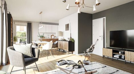 Programme immobilier neuf L'Orion - Merlimont : appartements neufs du 2 au 4 pièces à 5 min des plages (62155) - Référence : 10874