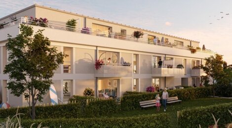 Programme immobilier neuf LA RESIDENCE DES OYATS - Merville-Franceville-Plage résidence intimiste sur la Côte Fleurie (14810) - Référence : 17894