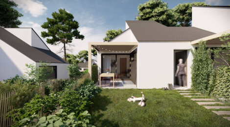Programme immobilier neuf ERIGEA -DOMAINE DE LA PLAGE DE L ARNECHE - Meschers-sur-Gironde réhabilitation à proximité de la plage de Suzac (17132) - Référence : 12181