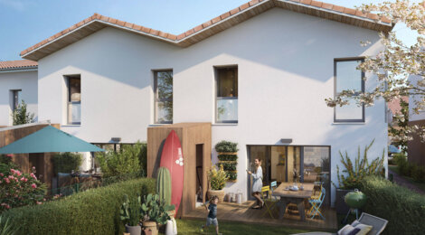 Programme immobilier neuf HESTA - Messanges : maisons et appartements neufs du 2 au 5 pièces à 300 m de la Salle des Sports (40660) - Référence : 15461