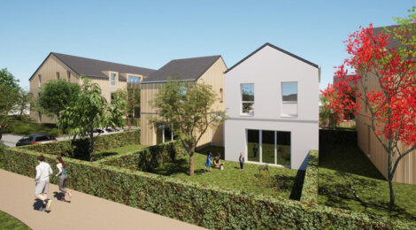 Programme immobilier neuf Le domaine du manoir - Mettray  cœur de bourg aux portes  de Tours (37390) - Référence : 10596