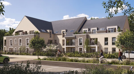 Programme immobilier neuf VILLA AUREA - Mettray résidence familiale proche du centre de Tours (37390) - Référence : 18120