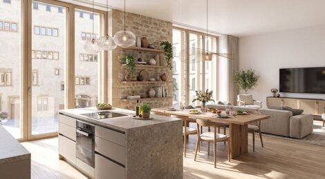 Programme immobilier neuf Les Promenades - Metz appartements lumineux proches hypercentre et parc (57000) - Référence : 18077