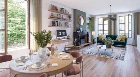 Programme immobilier neuf LE CLOS DE LA COMMANDERIE - Metz appartements réhabilités près de la cathédrale Saint-Étienne (57000) - Référence : 18081