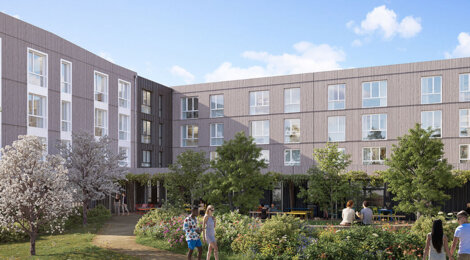 Programme immobilier neuf MY CAMPUS 2 - Metz investissement étudiant au cœur du Technopôle (57000) - Référence : 18067
