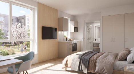 Programme immobilier neuf MY CAMPUS 2 - Metz investissement étudiant au cœur du Technopôle (57000) - Référence : 18067
