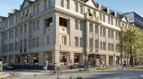 Programme immobilier neuf 37 SAINT-THIEBAULT - Metz, patrimoine réhabilité entre centre-ville et quartier Impérial (57000) - Référence : 18076