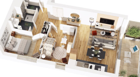 Programme immobilier neuf Carré Sablon - Metz résidence neuve au cœur du Sablon (57000) - Référence : 18060