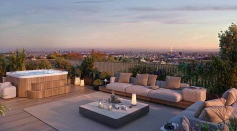 Programme immobilier neuf AORI - Meudon panorama sur Paris et la Tour Eiffel (92190) - Référence : 18198