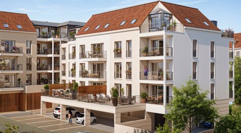 Programme immobilier neuf Les Sentes du Vexin (78) - Meulan-en-Yvelines proche de la gare Meulan Hardricourt (78250) - Référence : 12509