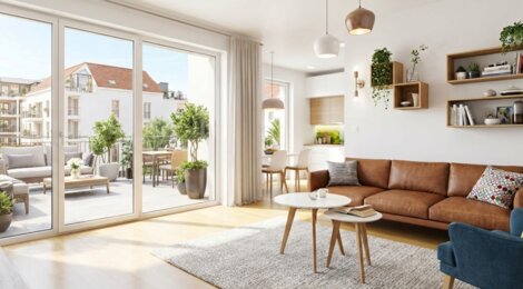 Programme immobilier neuf Les Sentes du Vexin (78) - Meulan-en-Yvelines proche de la gare Meulan Hardricourt (78250) - Référence : 12509