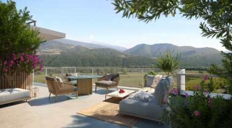 Programme immobilier neuf LE RICOCHET - Meylan : appartements neufs T2–T4 avec vue sur le massif de Belledonne (38240) - Référence : 11753