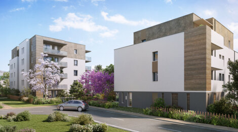Programme immobilier neuf Domaine des Setiers - Meylan aux portes de Grenoble près du parc Bruchet (38240) - Référence : 15375