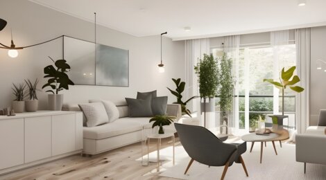Programme immobilier neuf Les Roches Rouges - Meyrargues entre Aix-en-Provence et nature préservée : 17 logements neufs T2–T4 (13650) - Référence : 14431