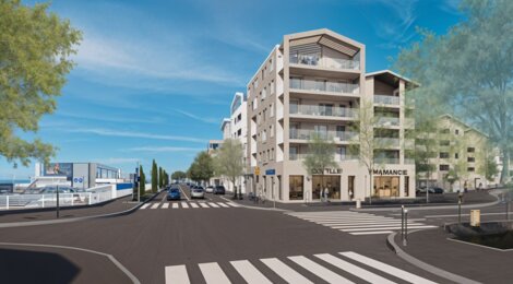 Programme immobilier neuf LES TOITS MAJOLANS - Meyzieu au coeur du quartier des Plantées proche commodités (69330) - Référence : 16063