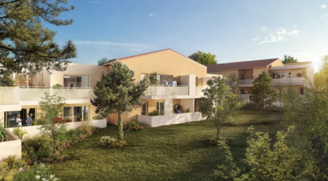 Programme immobilier neuf L'ECRIN DE THAU - Mèze : 46 logements neufs du studio au T4 à 4 min de la Plagette (34140) - Référence : 15104
