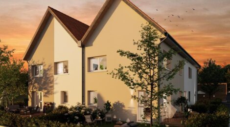 Programme immobilier neuf LES CARRES SUP'HERB - Michelbach-le-Bas proche frontière allemande (68730) - Référence : 8600