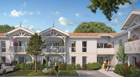 Programme immobilier neuf L'Estran - Mimizan-Plage proche de la plage des Ailes (40200) - Référence : 15469