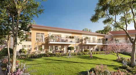 Programme immobilier neuf L'ÉTOILÉ - Mionnay : Appartements studio–T5 avec terrasses 71 m², parking et cuisine ouverte à 25 min de Lyon (01390) - Référence : 6486