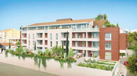 Programme immobilier neuf Paradis M - Miramas adresse centrale proche des commerces (13140) - Référence : 12420