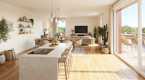 Programme immobilier neuf Résidence Marjorelle - Miramas résidence contemporaine à deux pas du centre ville (13140) - Référence : 14033