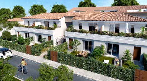 Programme immobilier neuf Le sonnet d'Eulalie - Mireval : appartements neufs du 2 au 4 pièces proche du cœur de bourg (34110) - Référence : 7914