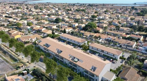 Programme immobilier neuf Le sonnet d'Eulalie - Mireval : appartements neufs du 2 au 4 pièces proche du cœur de bourg (34110) - Référence : 7914