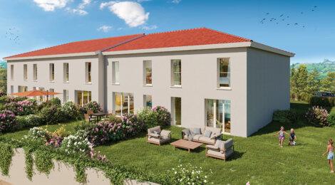 Programme immobilier neuf COTE HENRIETTES - Misérieux centre aux portes de Lyon en 35 min (01600) - Référence : 13827