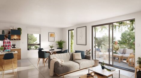 Programme immobilier neuf Les villas des Sources -  Mittelhausbergen : appartements neufs du 2 au 5 pièces en cœur de village (67206) - Référence : 8243