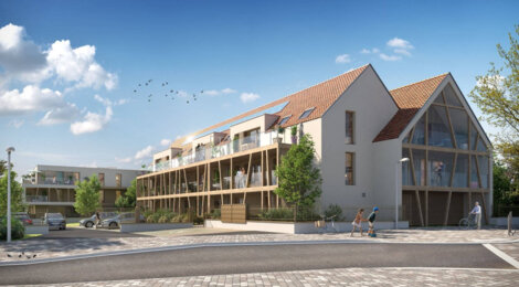 Programme immobilier neuf CARACTÈRE - Mittelhausbergen : appartements neufs du studio au 5 pièces en cœur du village (67206) - Référence : 15058