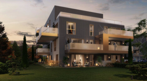 Programme immobilier neuf ACACIA - Mittelhausbergen : appartements neufs du studio au 5 pièces en quartier résidentiel (67206) - Référence : 14989