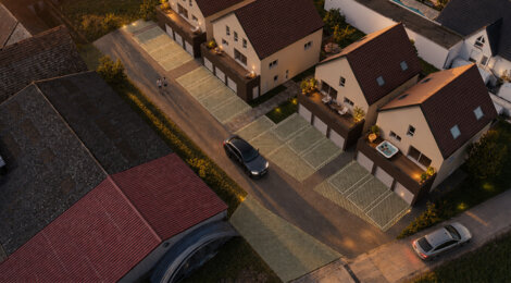 Programme immobilier neuf le duo du houblon - Mittelschaeffolsheim résidence DUO à 25 min de Strasbourg (67170) - Référence : 17726