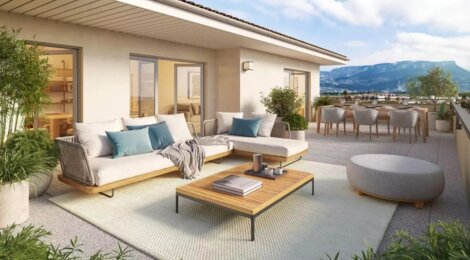Programme immobilier neuf Le Licio - Moirans : appartements neufs du 2 au 5 pièces en centre village (38430) - Référence : 15399