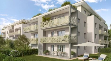Programme immobilier neuf Le Licio - Moirans : appartements neufs du 2 au 5 pièces en centre village (38430) - Référence : 15399