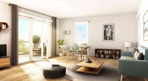 Programme immobilier neuf Le Domaine du Parc - Appartements - Moisselles proche centre ville (95570) - Référence : 8161