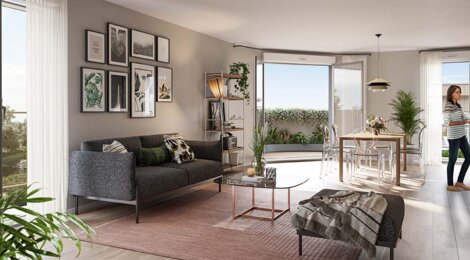 Programme immobilier neuf MYCELIUM - Moissy-Cramayel : Appartements T2–T4 avec terrasses, parking sécurisé et proximité écoquartier (77550) - Référence : 7014