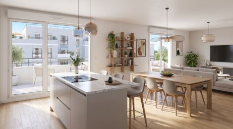 Programme immobilier neuf Le 504 - Moissy-Cramayel résidence contemporaine proche du RER D (77550) - Référence : 18503