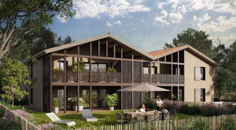 Programme immobilier neuf VERT MARIN - Moliets-et-Maa à proximité de la mer (40660) - Référence : 15450