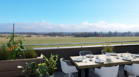 Programme immobilier neuf LES DUOS DE NYSA - Mommenheim à proximité de la gare (67670) - Référence : 12755