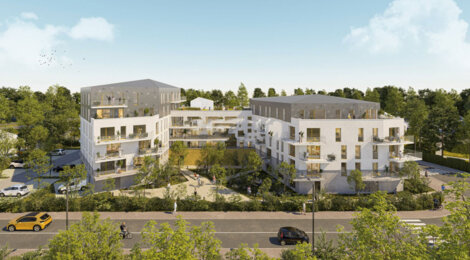 Programme immobilier neuf Résidence Louise Michel - Mondeville résidence végétalisée à 5 min du port de Caen (14120) - Référence : 17472