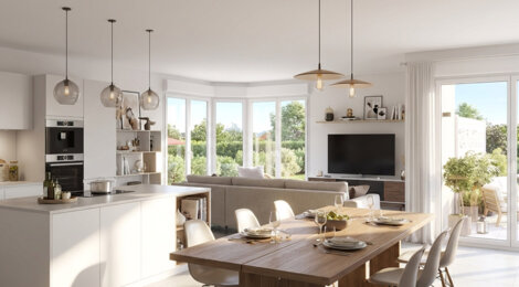 Programme immobilier neuf LE DOMAINE DU SALEVE - Monnetier-Mornex maisons neuves proche du Salève (74560) - Référence : 13903