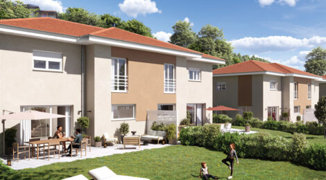 Programme immobilier neuf LE DOMAINE DU SALEVE - Monnetier-Mornex maisons neuves proche du Salève (74560) - Référence : 13903